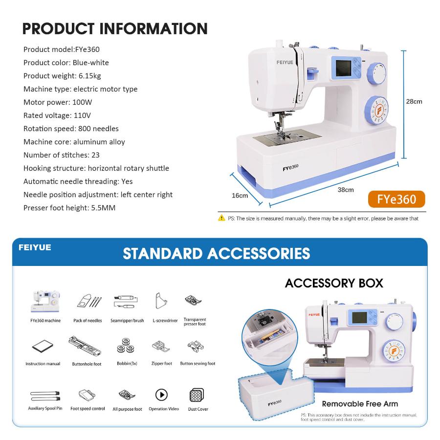 FEIYUE FYe360 Heavy Duty Sewing Machine