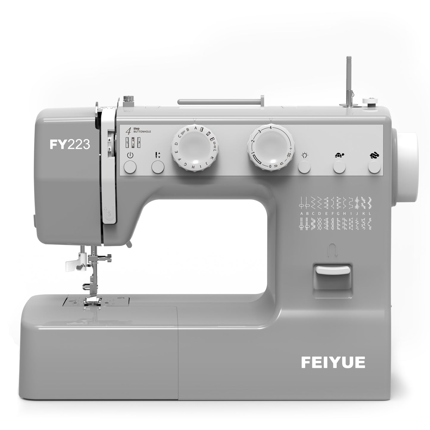 FEIYUE FY223 Compact Home Sewing Machine with Intuitive Controls and Adjustable Sewing Speed