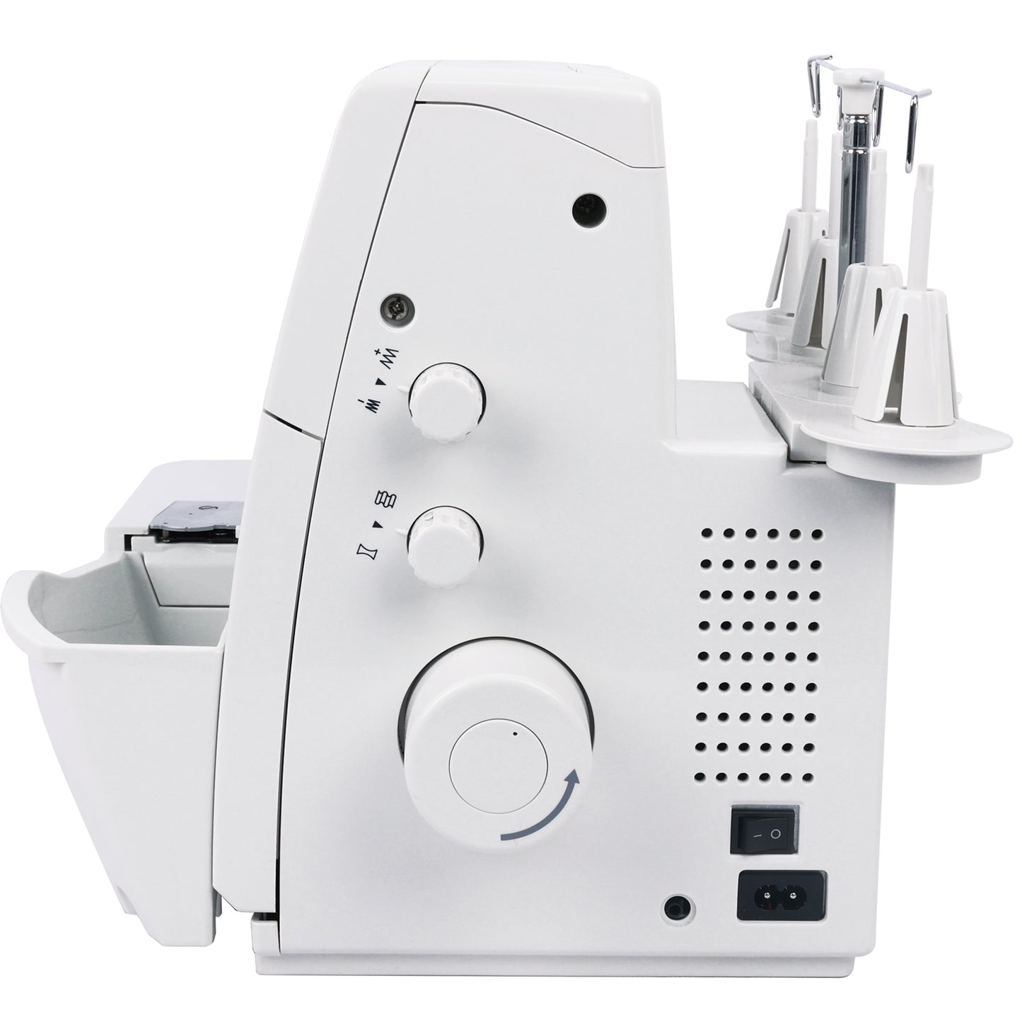 FEIYUE FY535 Overlock Serger Machine – 2/3/4 Thread Overlocking | Differential Feed, Adjustable Stitch & Cutting Width, Up to 1200 Stitches/Min