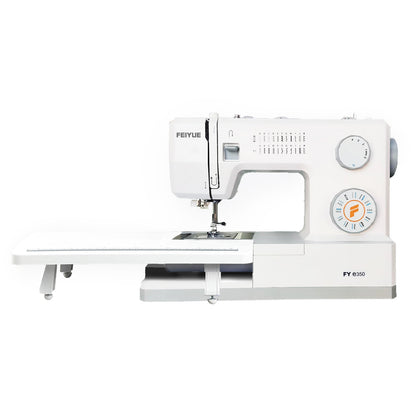 FEIYUE FYe350 Sewing Machine with Extension Table, Energy Saving Servo Motor, Heavy Duty & Portable, 23 Built-in Stitches, Multiple Needle Positions, 6 Bobbins & 5 Included Sewing Feet