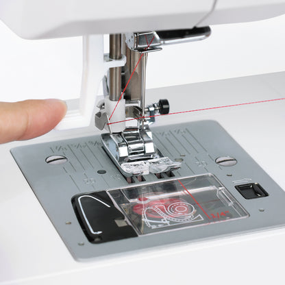 FEIYUE FY490 Computerized Sewing Machine - Touchscreen with Auto Thread Cutter & Presser Foot Set | Adjustable Speed, Twin Needle Compatible, LED Light
