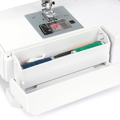 FEIYUE FY490 Computerized Sewing Machine - Touchscreen with Auto Thread Cutter & Presser Foot Set | Adjustable Speed, Twin Needle Compatible, LED Light