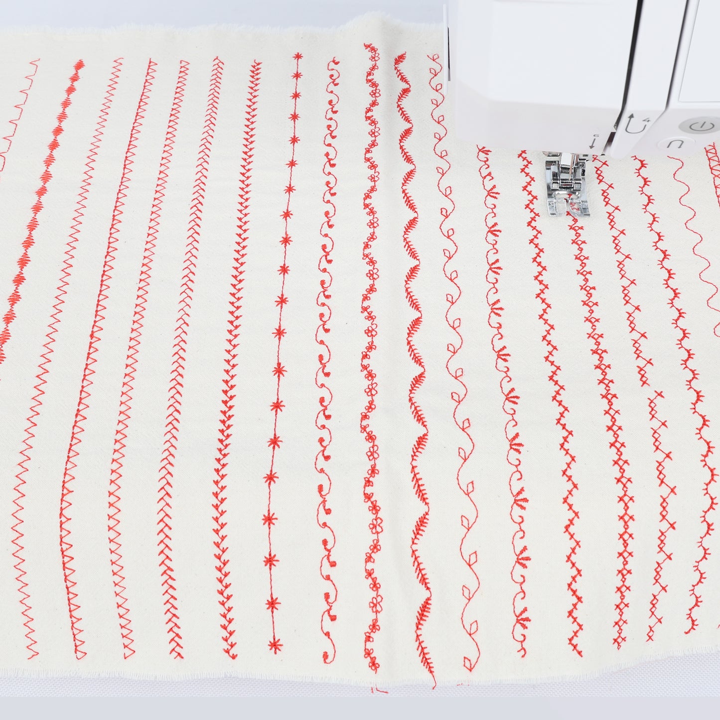 FEIYUE FY492 Computerized Sewing & Embroidery Machine - Touch Screen Control, Built-in Embroidery Patterns & Letters, Automatic Thread Trimming, LED Sewing Light