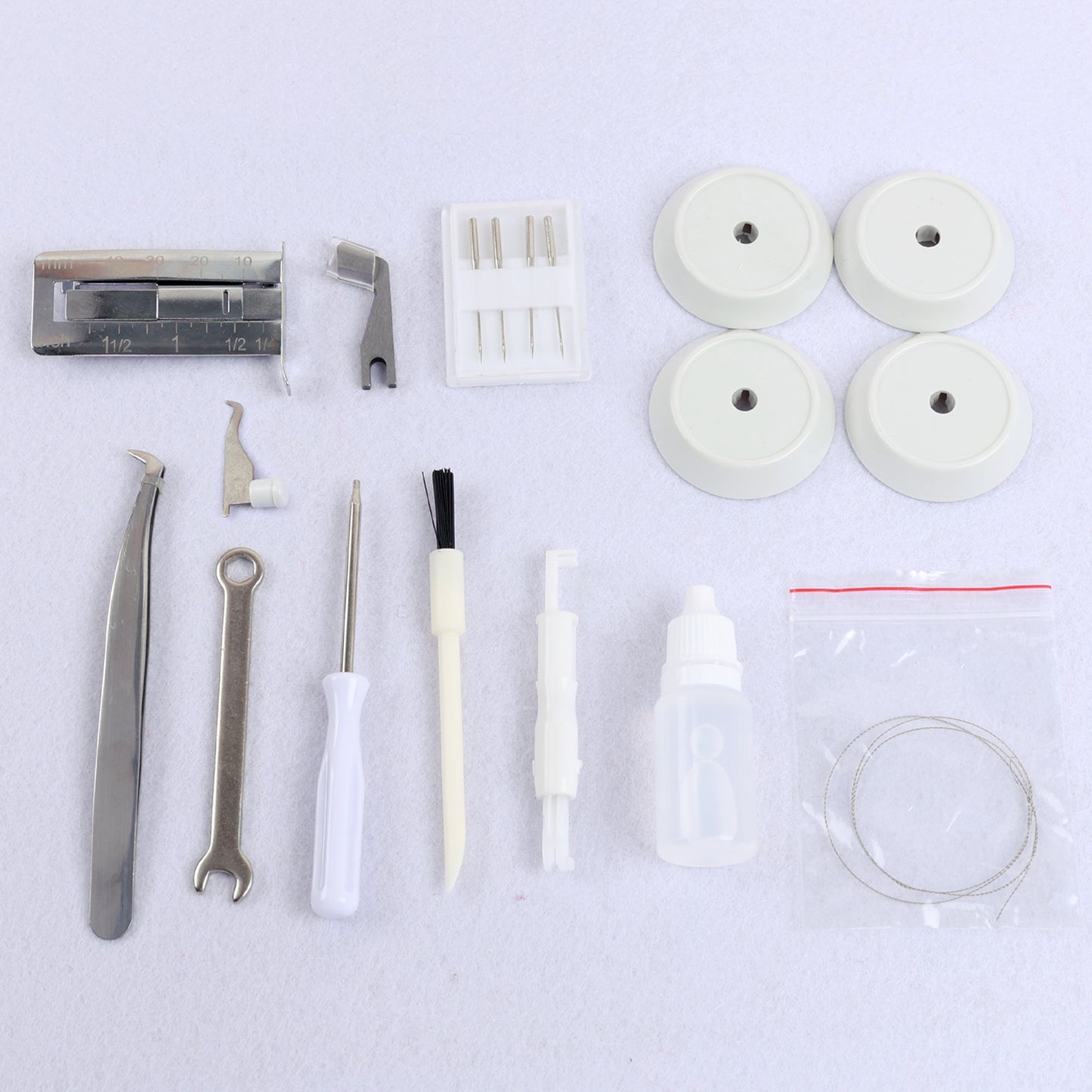 FEIYUE FY555 Overlock Sewing Machine - One-Step Air Threader, Differential Feed, 2/3/4 Thread Stitch Options, Adjustable Stitch Length & Width, LED Sewing Light