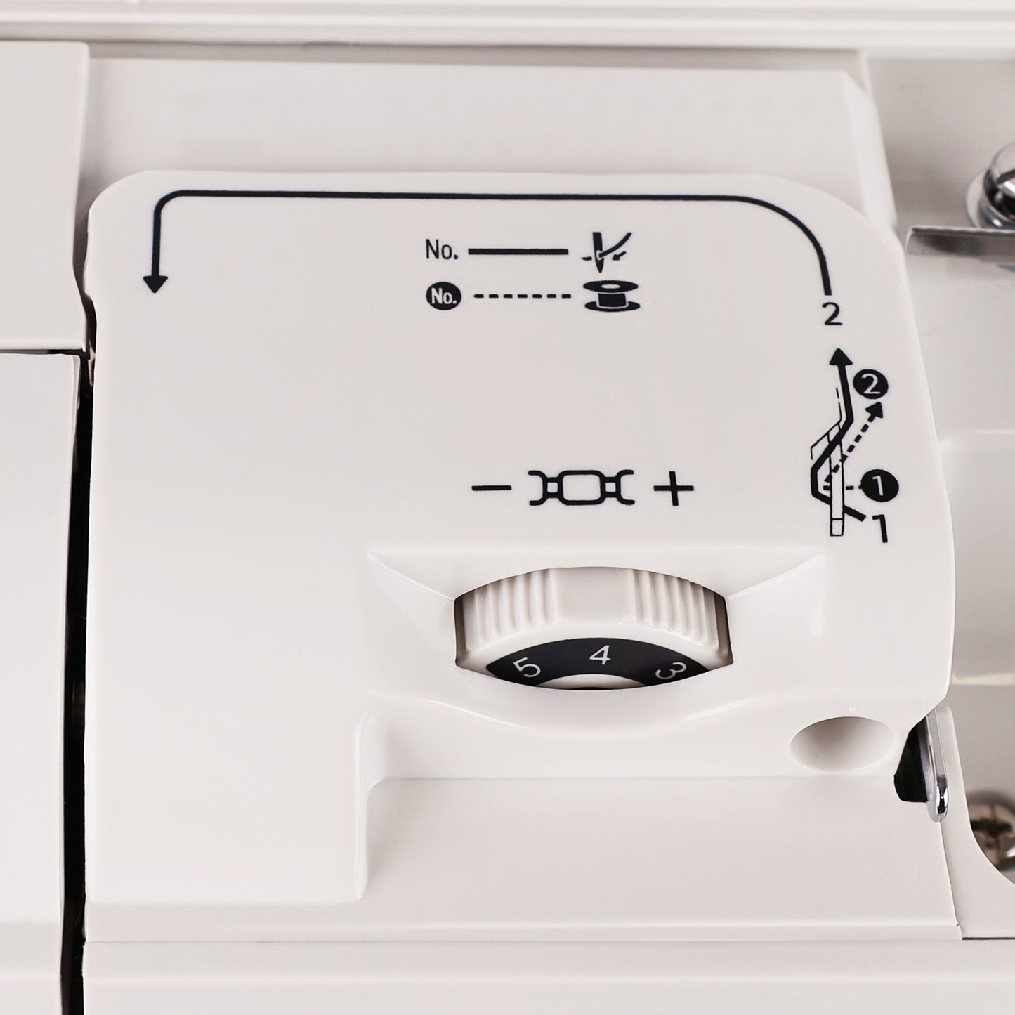 FEIYUE FY710 Computerized Sewing Machine - 180 Stitch Patterns, Stitch Memory, LCD Display, Adjustable Speed, Automatic Thread Cutter, Presser Foot Set, for Advanced Sewing, Quilting & Monogramming