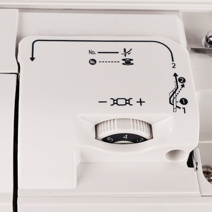 FEIYUE FY710 Computerized Sewing Machine - 180 Stitch Patterns, Stitch Memory, LCD Display, Adjustable Speed, Automatic Thread Cutter, Presser Foot Set, for Advanced Sewing, Quilting & Monogramming