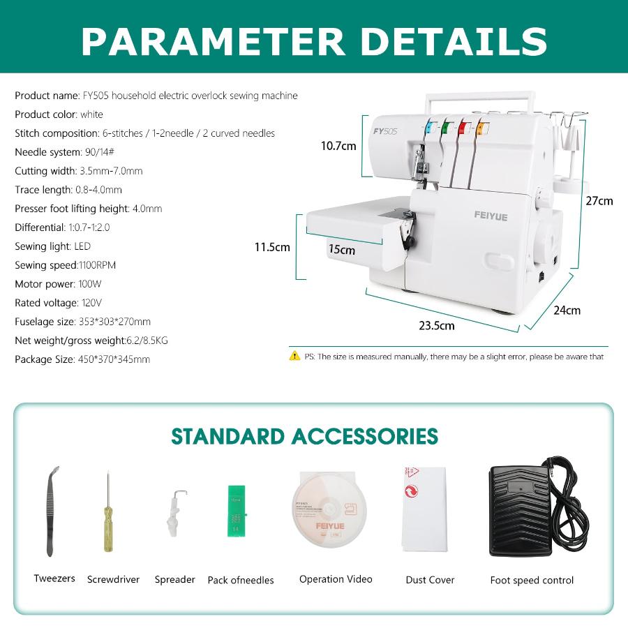 FEIYUE FY505 Serger Overlock Machine